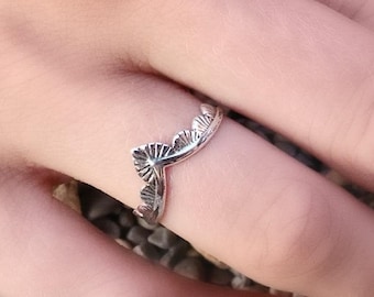 Tribal Sterling Silver Crown Ring – Indian Ethnic Jewelry