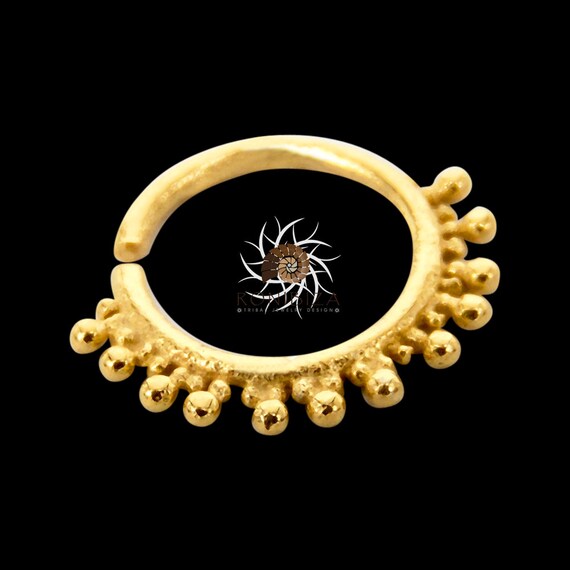 Nostril Jewelry Piercing Jewelry Nostril Ring Nose Jewelry Tiny Nose Ring Tribal Nose Ring Indian Nose Ring Nose Piercing Gold Nose Ring Gold Nose Hoop NL9GP