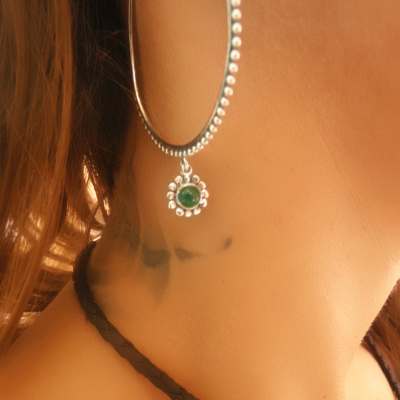 Silver Earrings Silver Hoops Ethnic Hoops Gypsy Hoops Etsy Israel