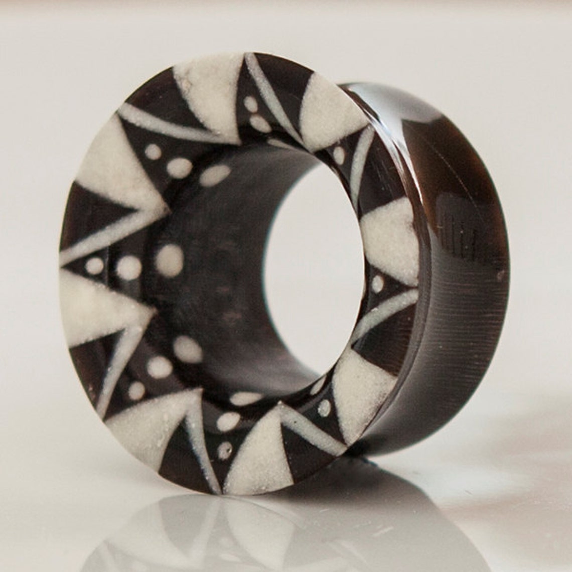 Jyothi Horn Plugs Ear Plugs Ear Gauges Tribal Plugs Etsy