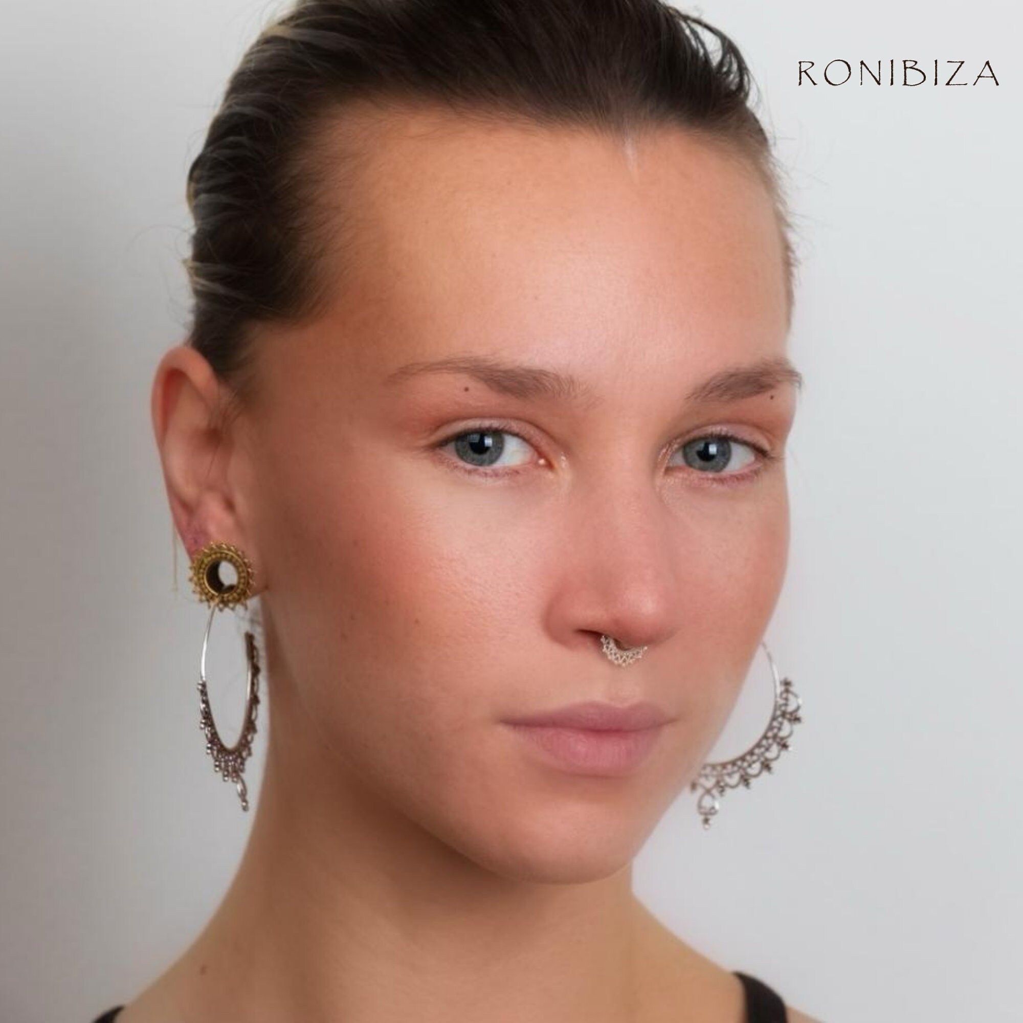 Gotam Brass Plugs Ear Plugs Ear Gauges Tribal Plugs Etsy