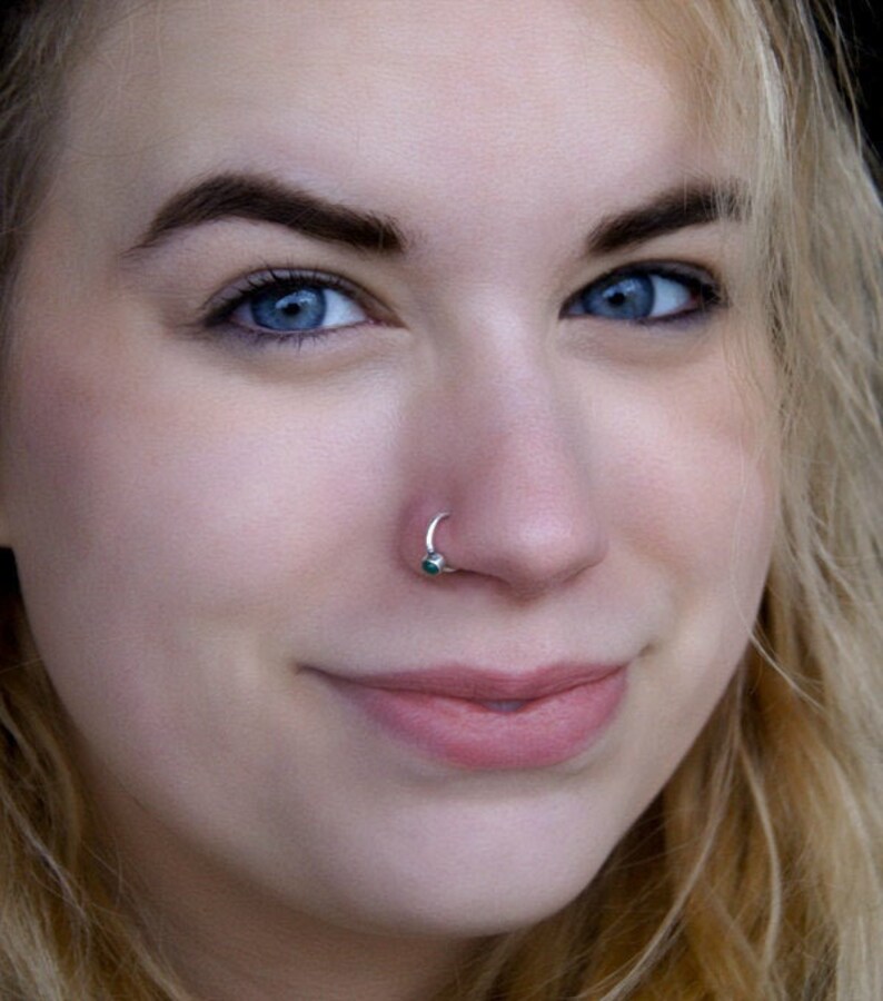 Fake Nose Ring Faux Nose Ring Fake Nose Hoop Faux Nose Etsy