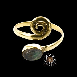 Toe Ring - Brass Toe Ring - Adjusable Toe Ring - Foot Accessories - Foot Ring - Foot Jewelry - Beach Jewelry - Summer Jewelry - Tribal T47B