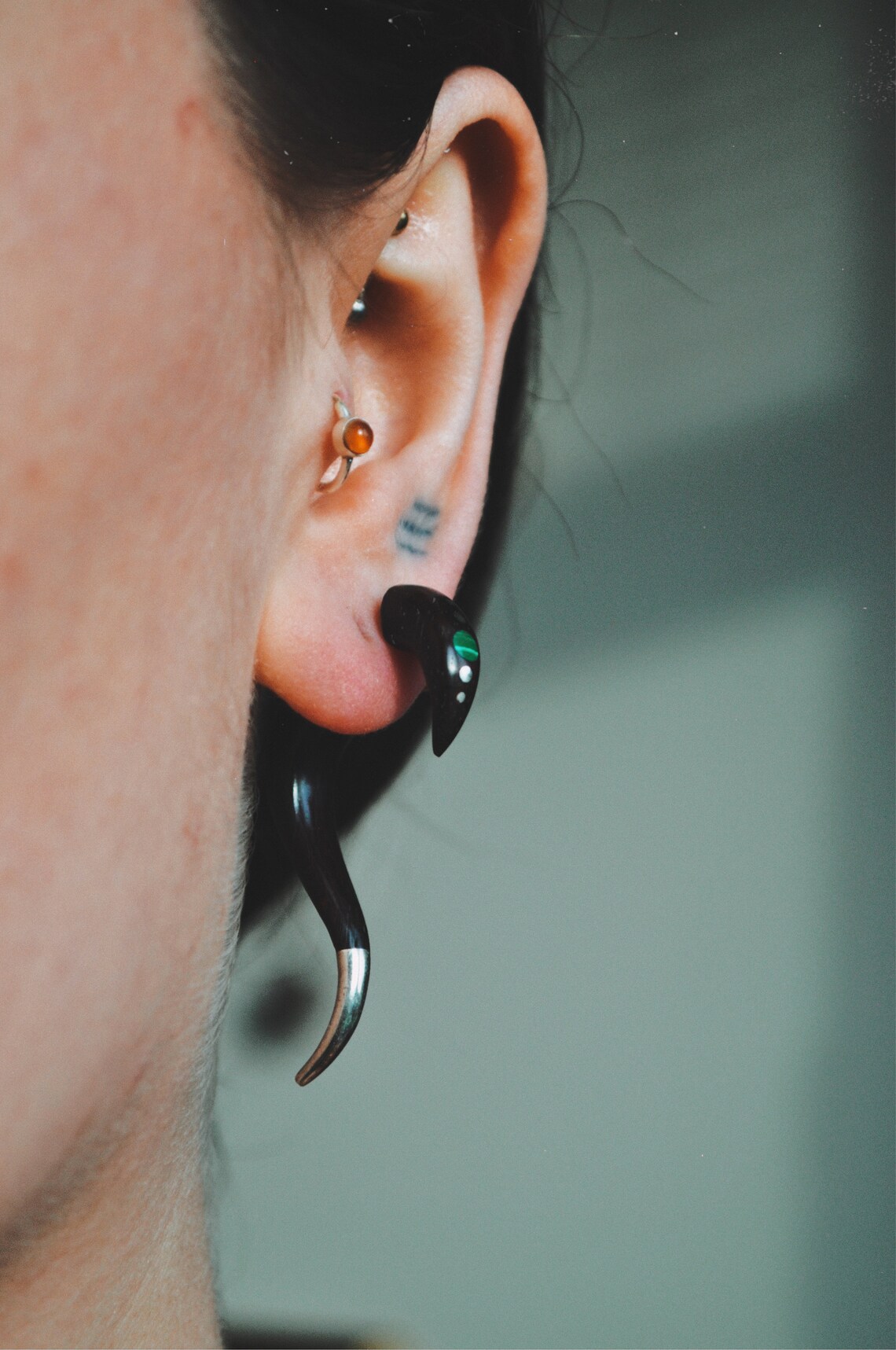 Lal Fake Gauge Earrings Faux Gauge Earrings Fake Ear Gauge Etsy