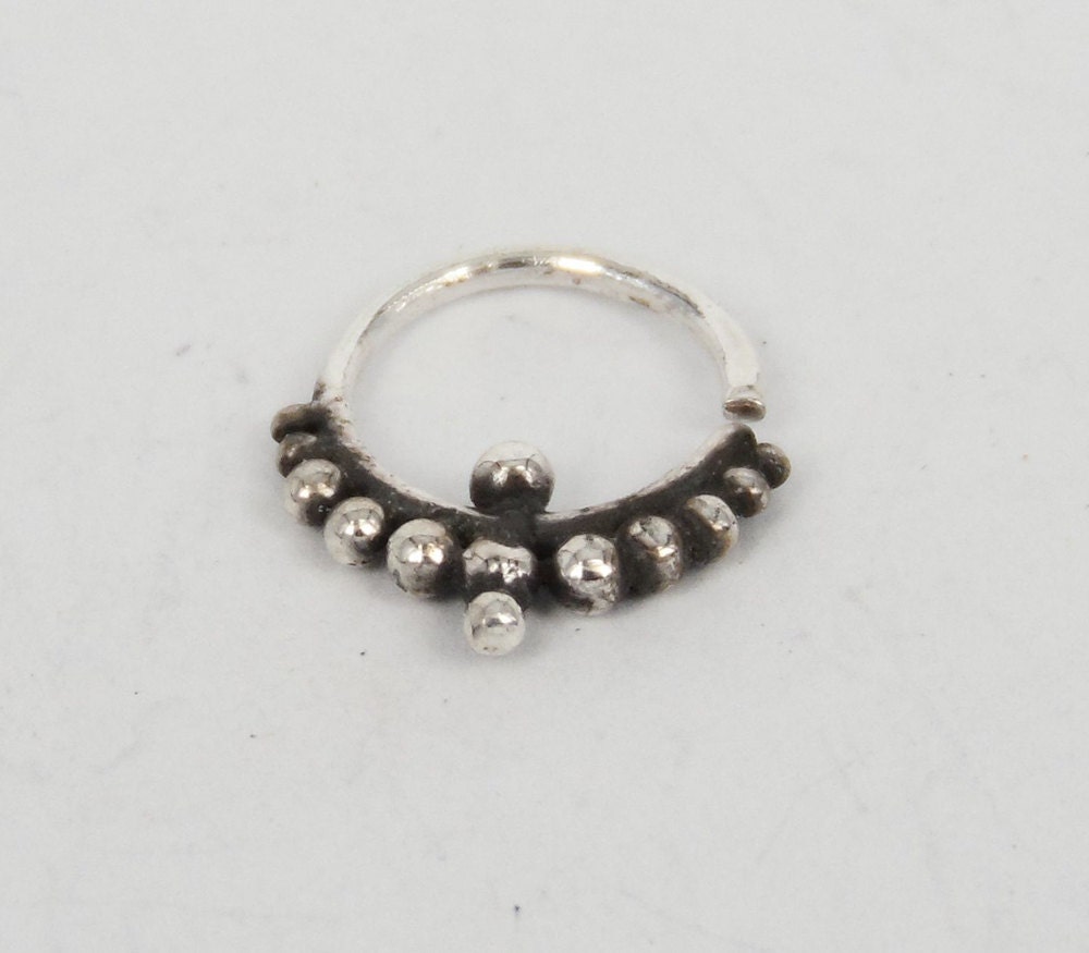 Ball Septum Ring Septum Jewelry Septum Piercing 18G - Etsy Canada