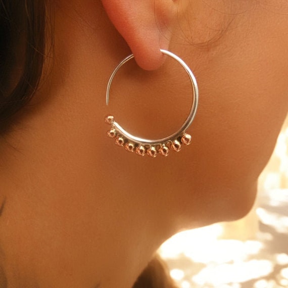 Silver Tribal Earrings Silver Tribal Earrings