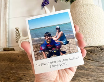 Imán personalizado para anunciar la fecha de un evento // Imán con foto para bodas, cumpleaños, invitaciones y funerales