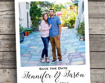 Wedding Save the Date Magnets - Personalized Custom Photo