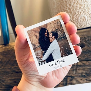 Custom Photo Magnets Set - Your Favorite Photos - Small Cute Gift