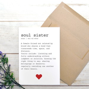 Aimant Soul Sister pour meilleur ami