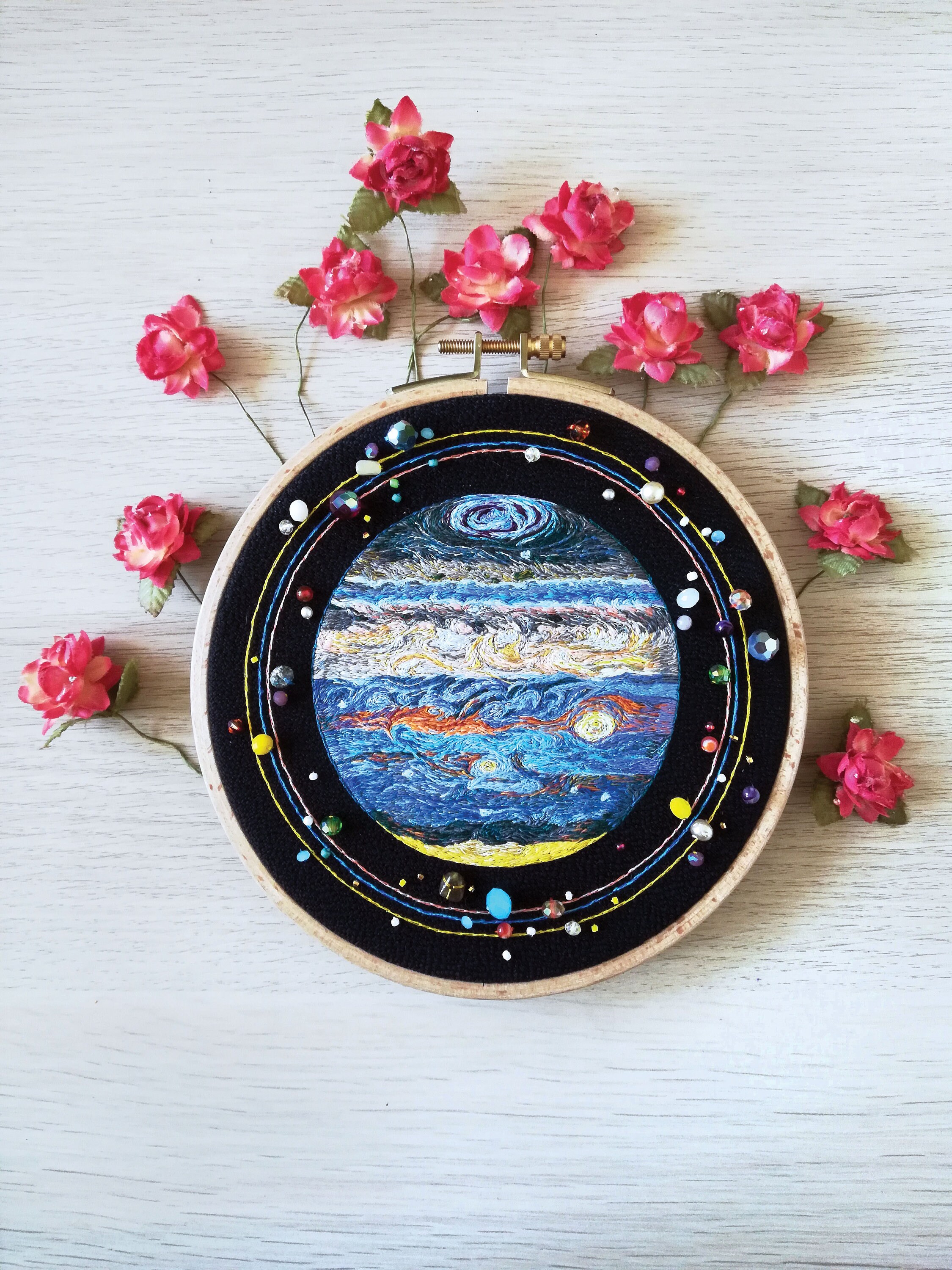 Jupiter Hand Embroidery // Jupiter Hand Etsy