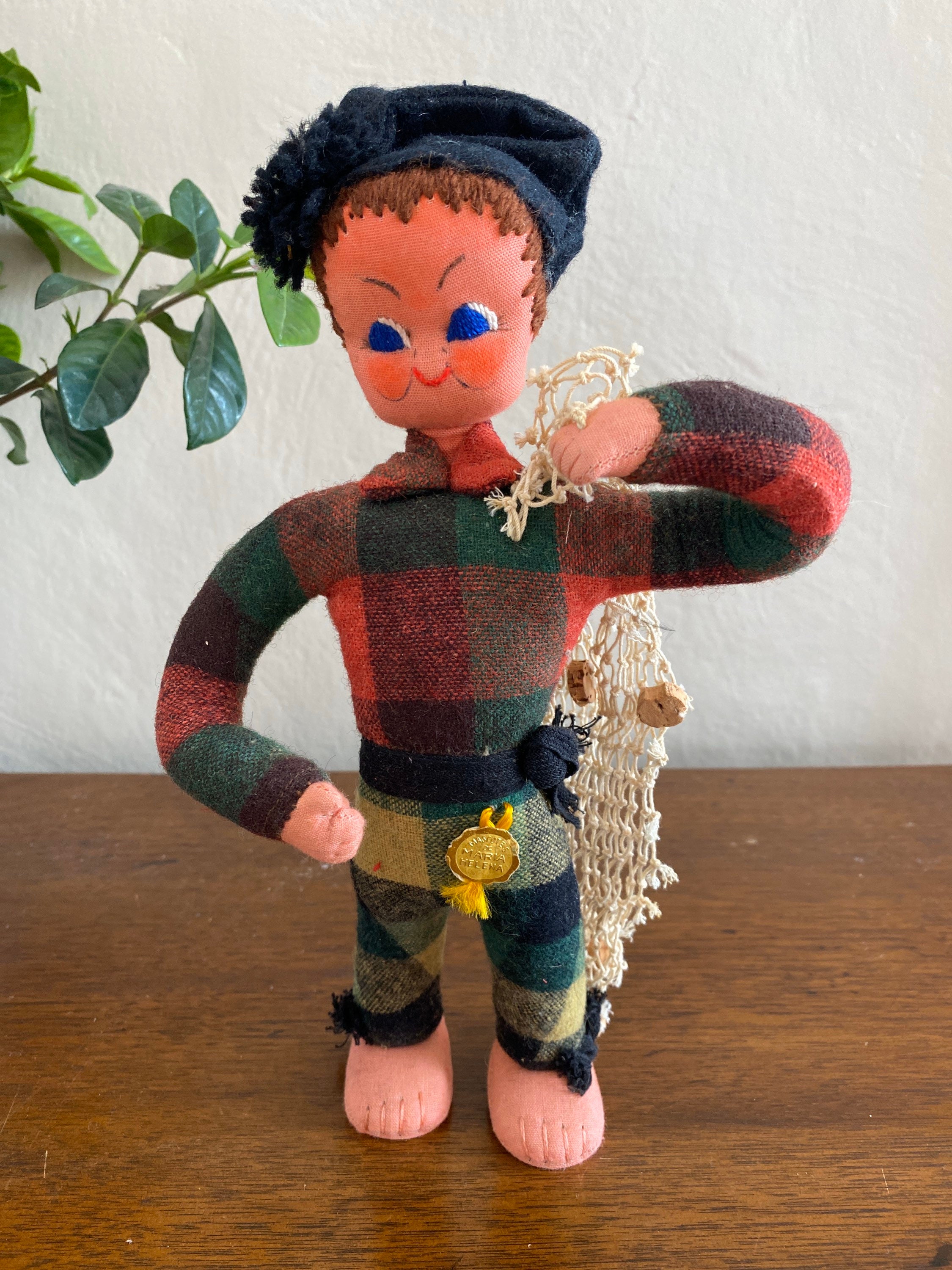 Vintage Nazare Portuguese Fisherman Doll Etsy
