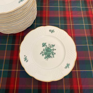 Mottahedeh Vista Alegre Plates Set of 2, Made in Portugal Mottahedeh Vista Alegre Plates Set of 2, Made in Portugal