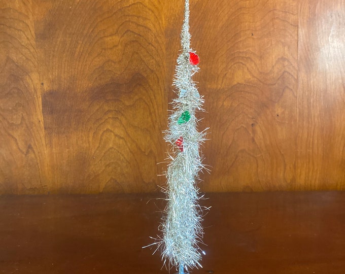 Pre War German Silver Tinsel Tree Lead Base Etsy