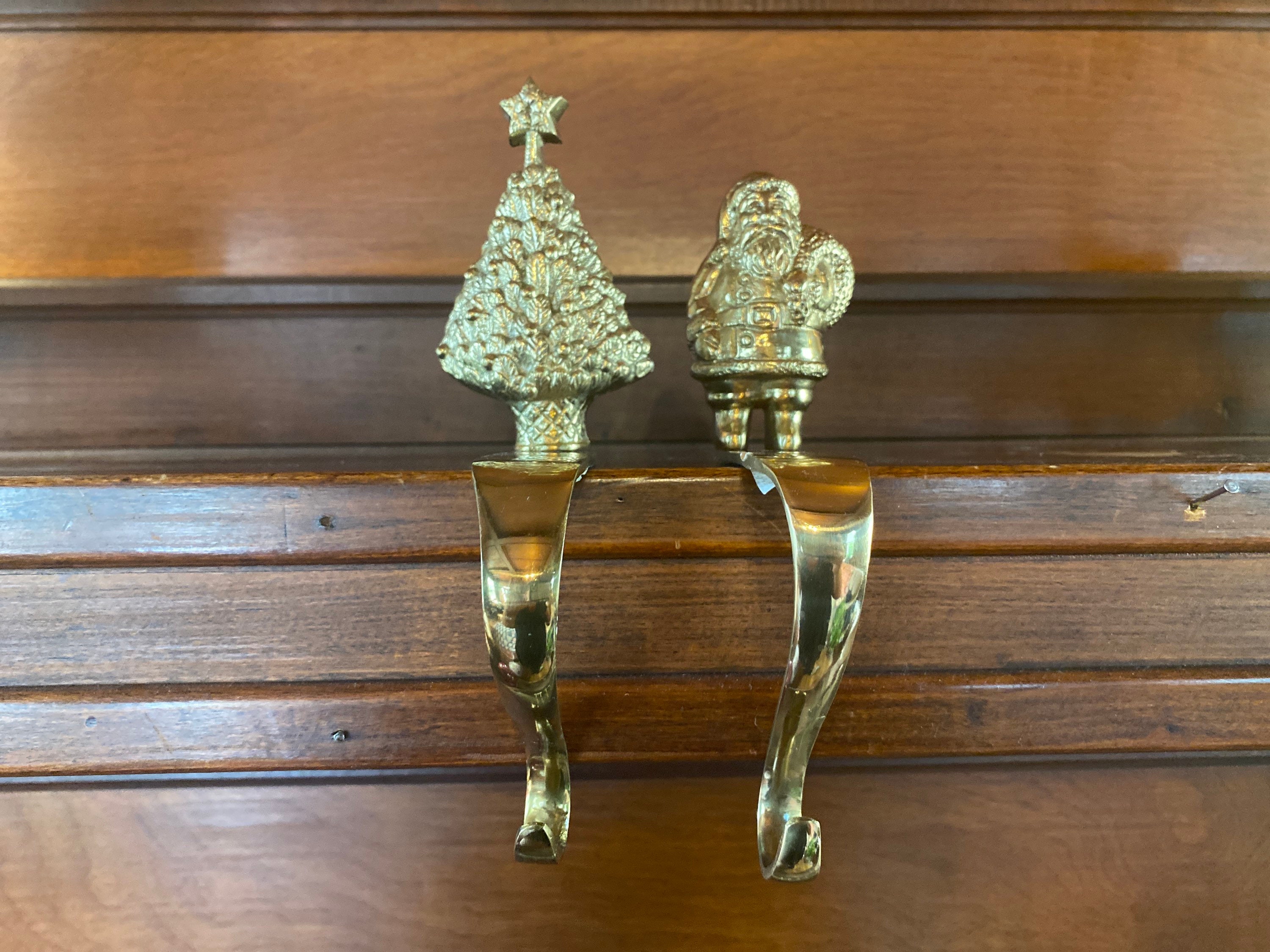 Brass Stocking Hangers for sale Only 4 left at 75