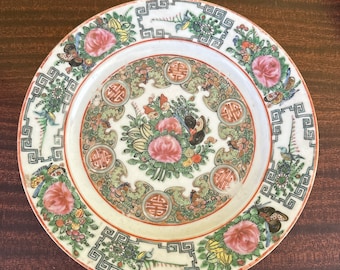 Chinese Export Famile Rose Porcelian Plate