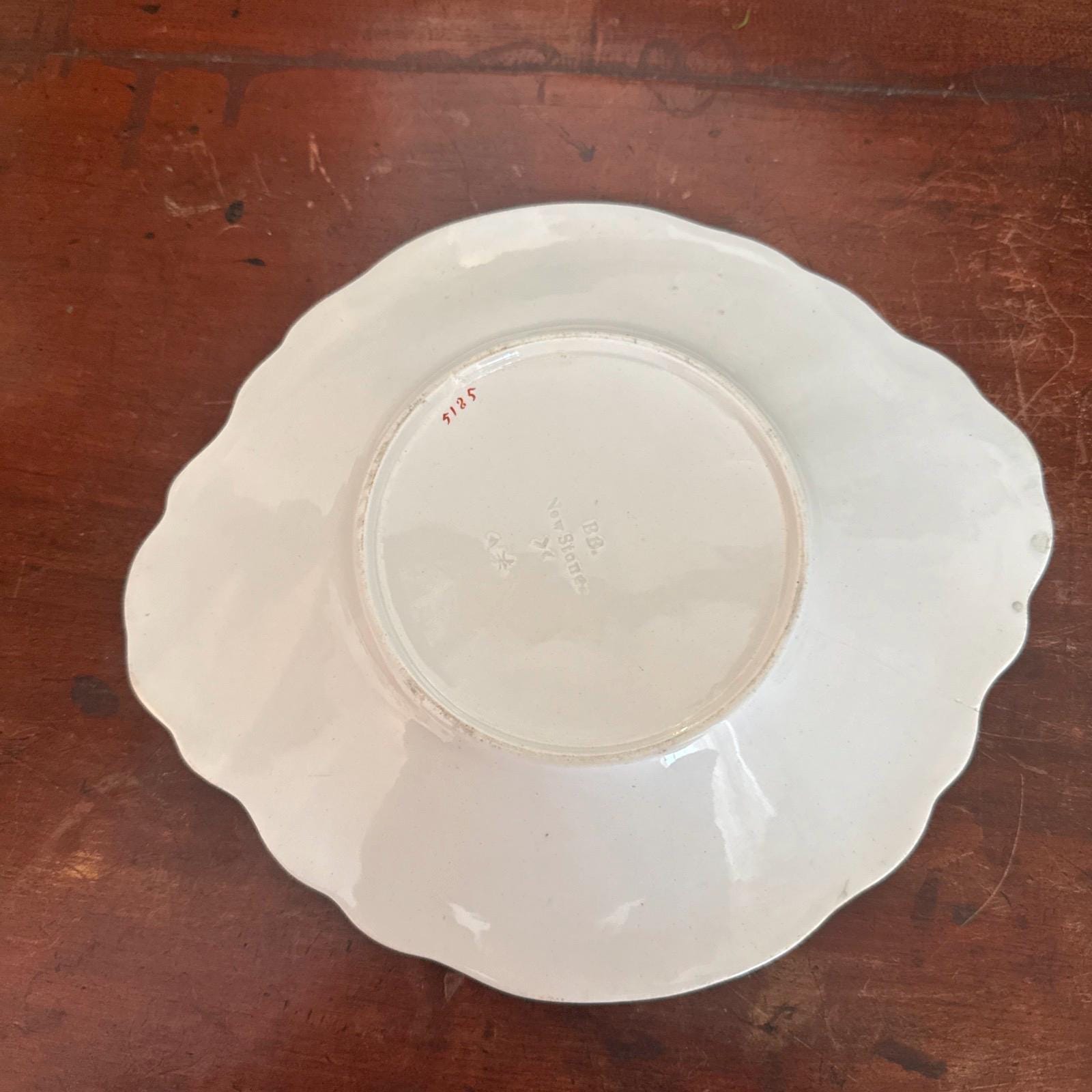 19世紀バーカーブラザーズ製ロングトンインディアンツリーサービング