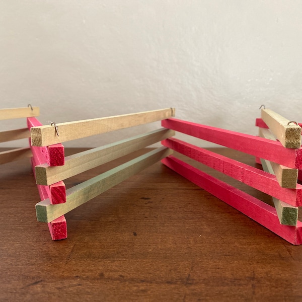 Christmas Tree Fence Etsy