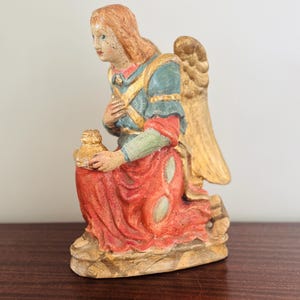 Italian Angel Terracotta Statue