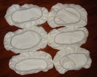 6 Reusable Microfiber Swiffer Duster SweeperVac Replacement Pad Refills