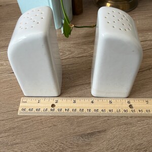 Mid Century Modern Ceramic Salt & Pepper Shakers image 5