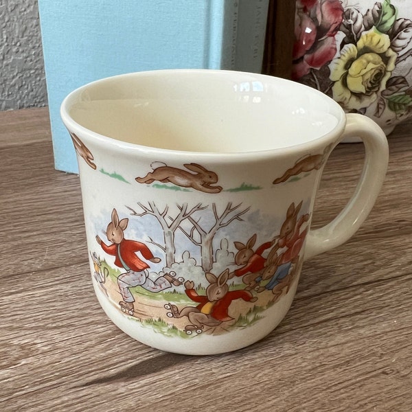 Adorable Vintage (1984) Royal Doulton Bunnykins China Cup