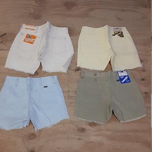 Wrangler high rise 1970 shorts cotton or corduroy pant deadstock vintage jean western nos men  pick 1 made usa