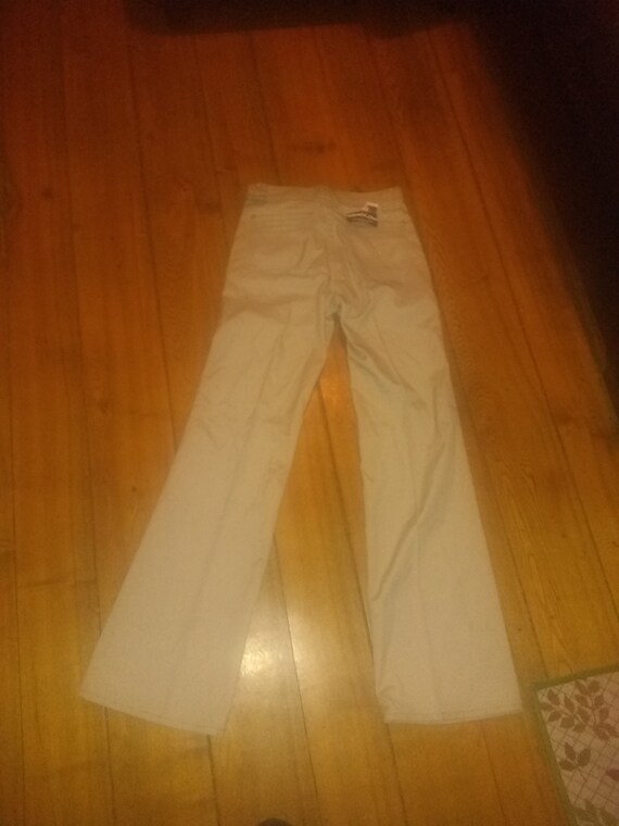 Levi perm press bellbottom vintage deadstock jean pant mad USA men new 1970 disco retro 30x34 sta prest wear sneaker t shirt jacket View 5