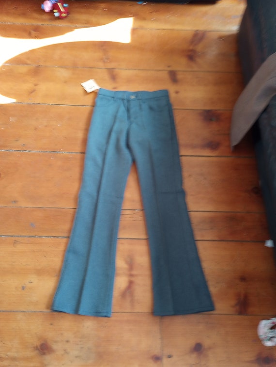 Lee vintage deadstock jean pant polyester boot cu… - image 6