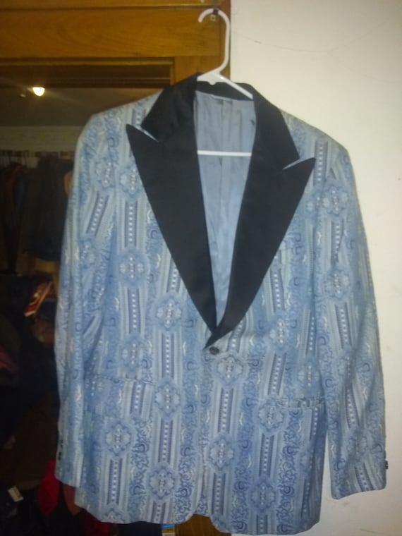 1970' tuxedo tux jacket coat vintage mens suit coa