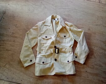 white bush jacket