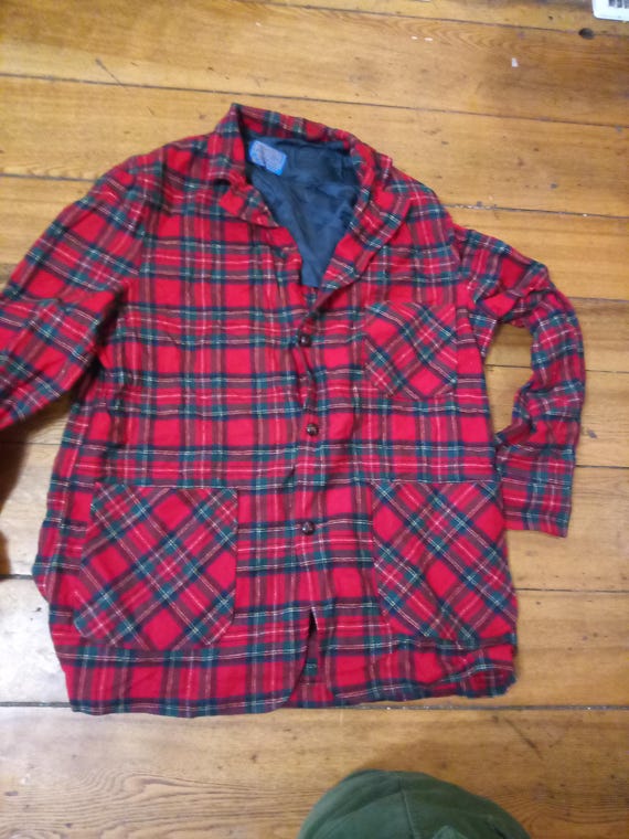 Pendleton or Woolrich men medium or large vintage… - image 9