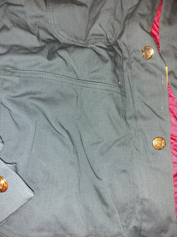 Sanforized vintage deadstock men work jacket line… - image 10