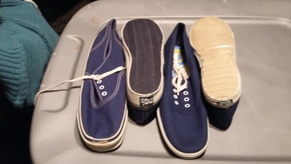 Deadstock vintage keds made USA canvas low top sn… - image 2