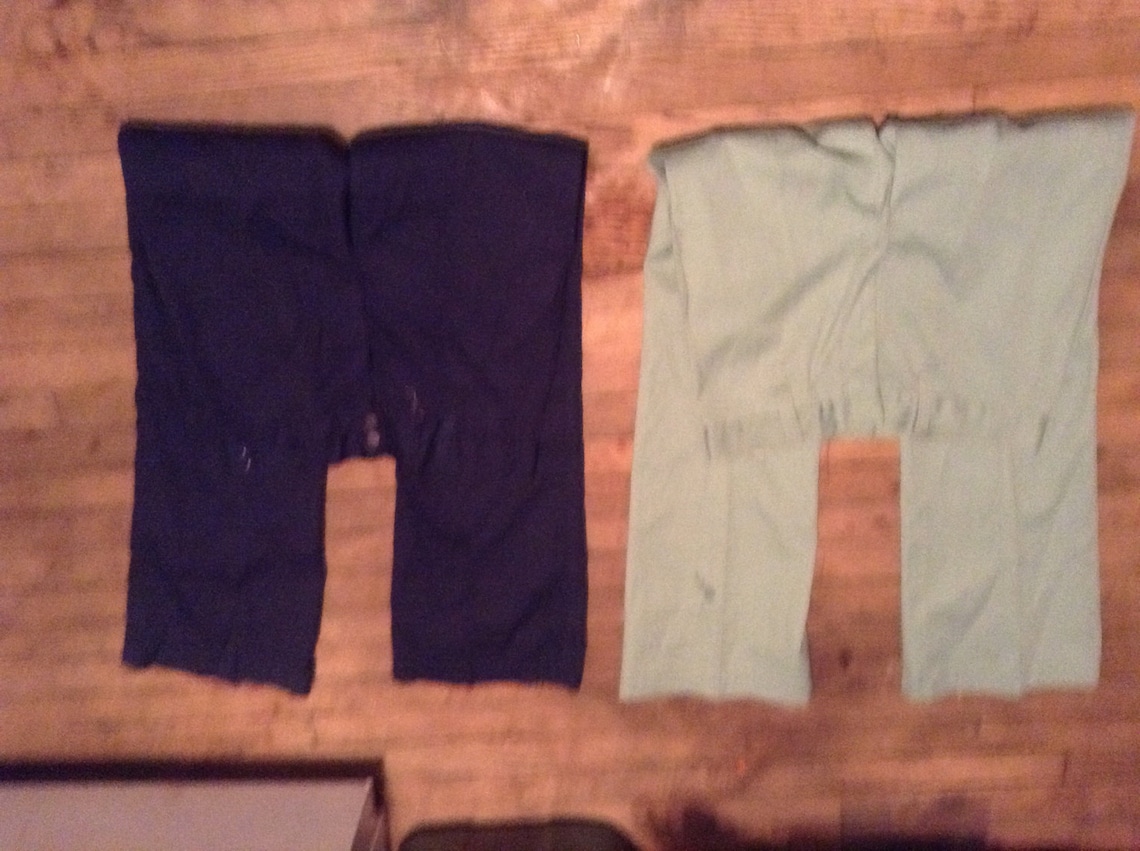 Vintage buckle back pants 1970s perm press men's deadstock Etsy