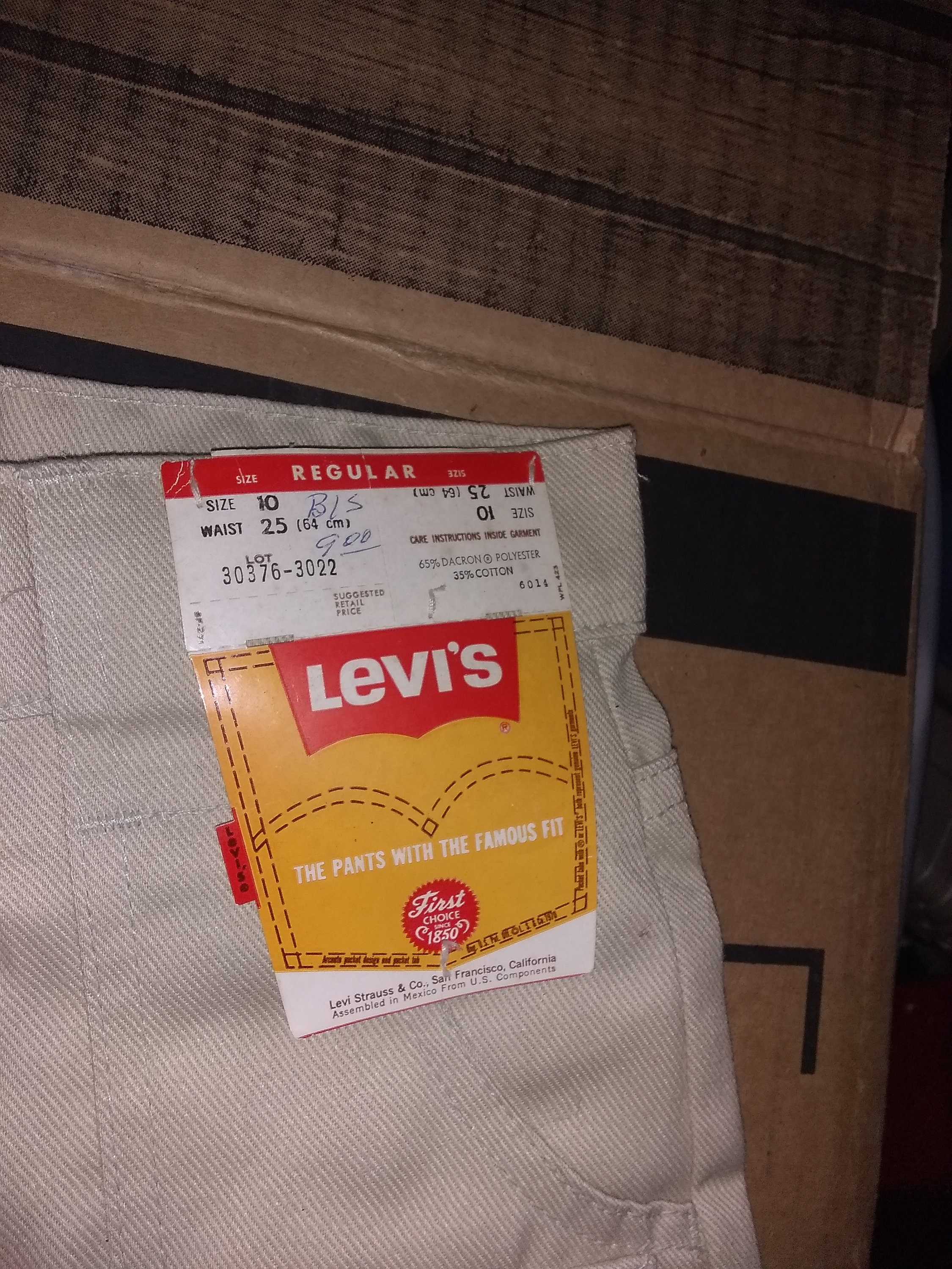 Levi Safari Bush Shorts High Rise Deadstock Vintage Jean Pants