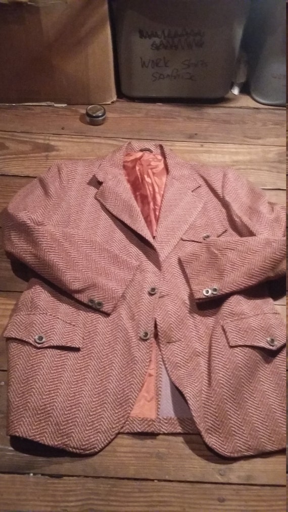 vintage deadstock mens polyester pimp sport jacke… - image 3