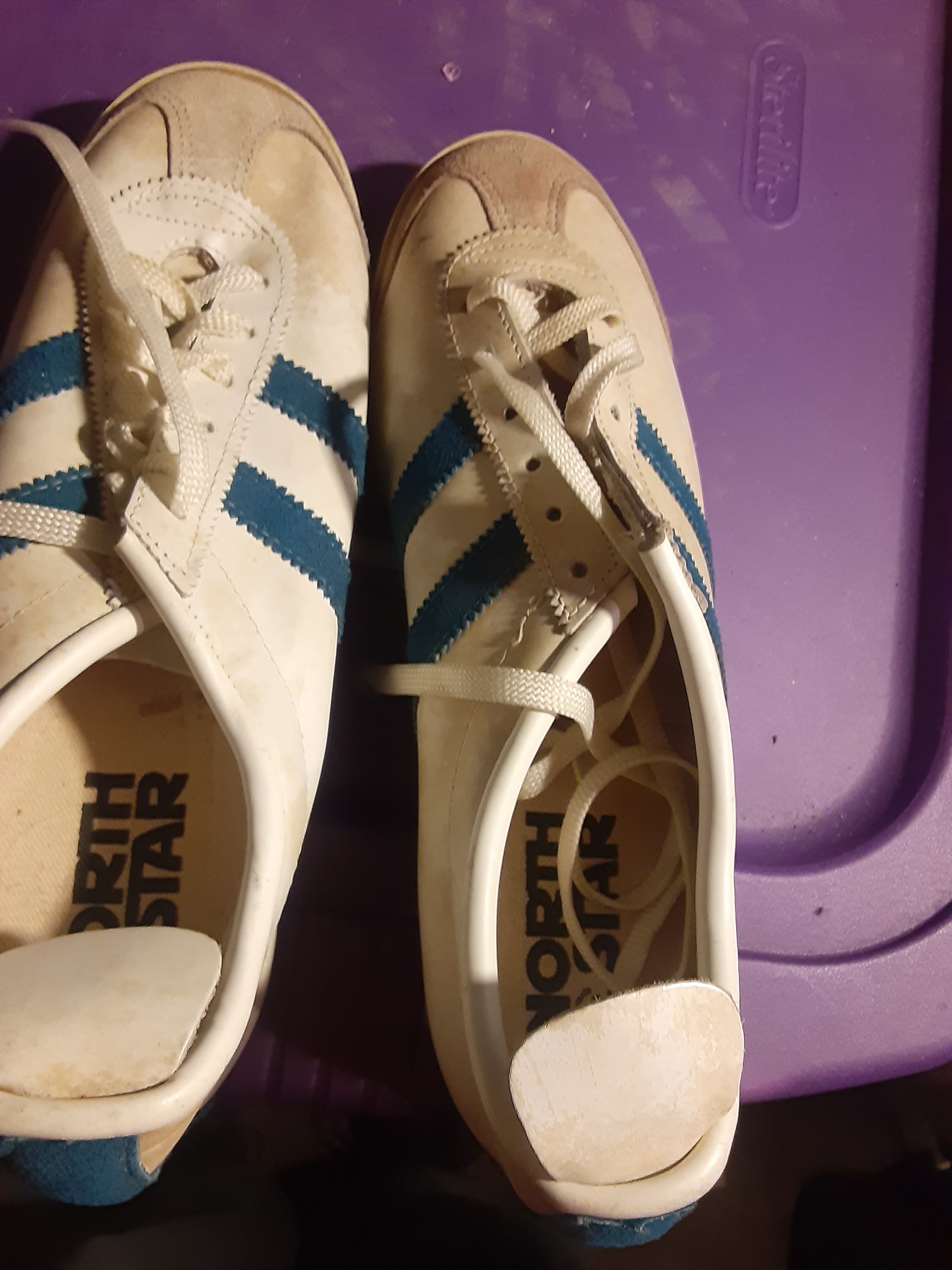 North Star Vinyl 1960 Sneakers Vintage Deadstock Nos Shoe