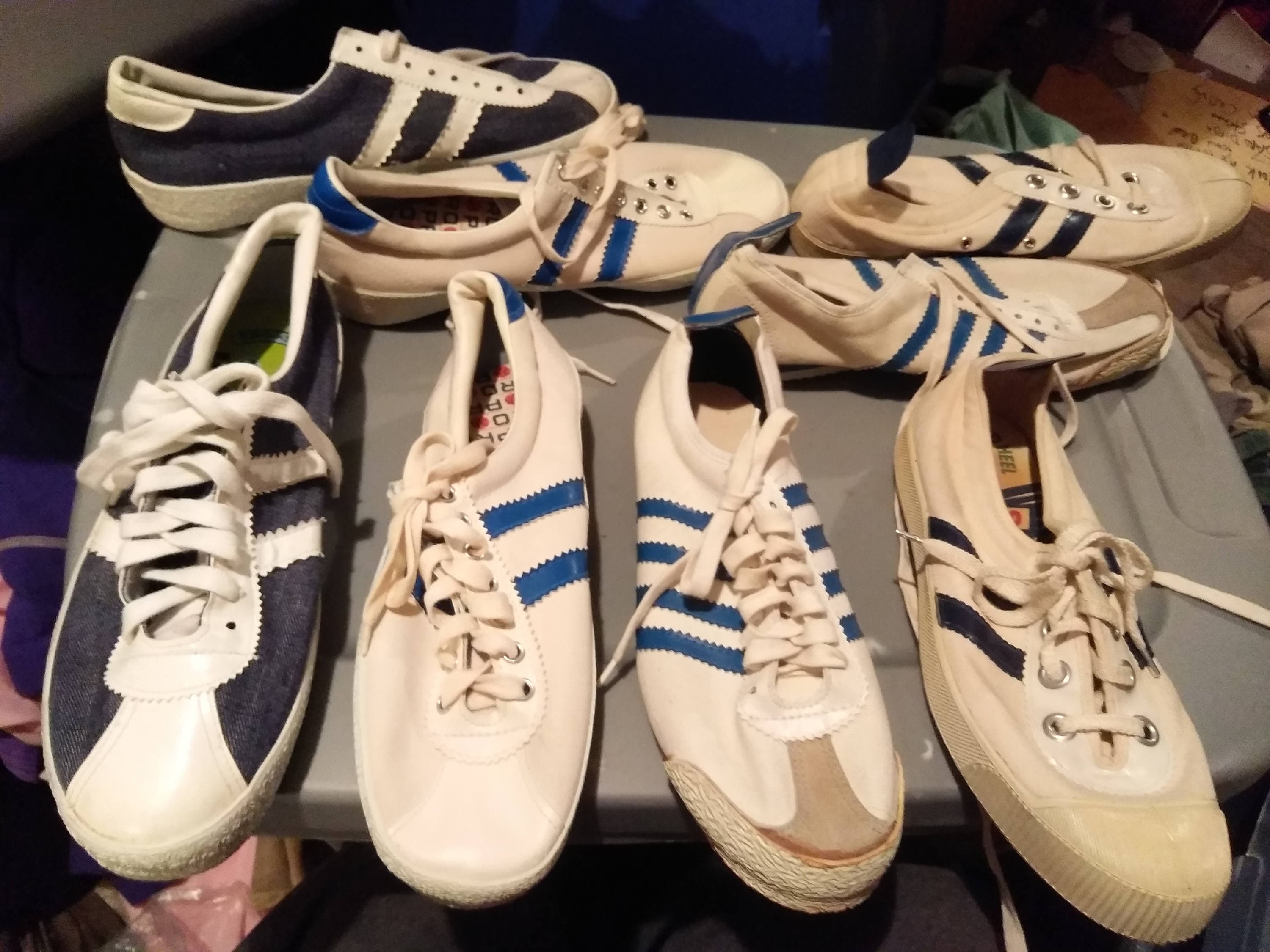 old track shoes