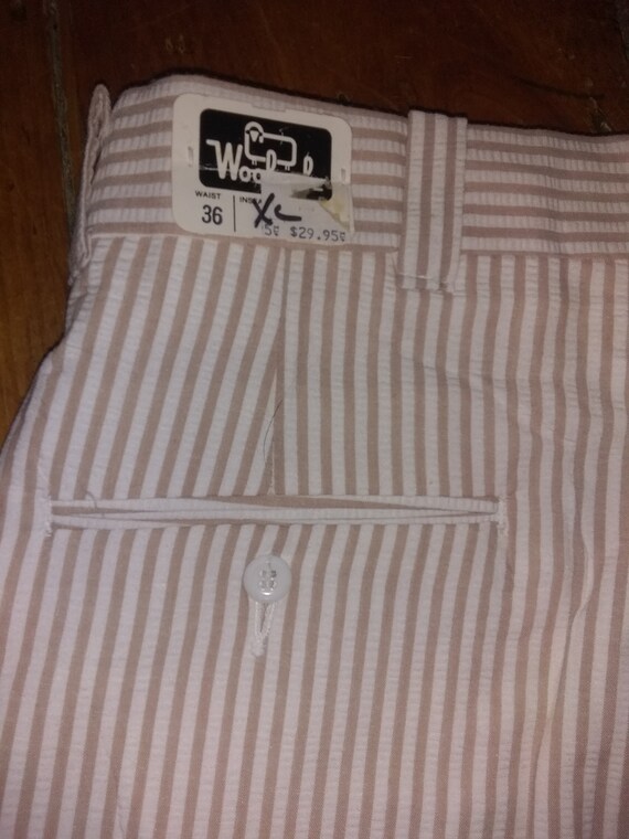 Woolrich 1980 nos vintage Golf pant slax stripe d… - image 6