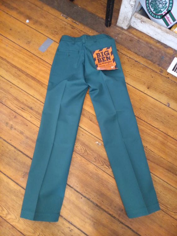 Wrangler Big Ben Permanent Press Vintage Deadstock Flat Front Pant