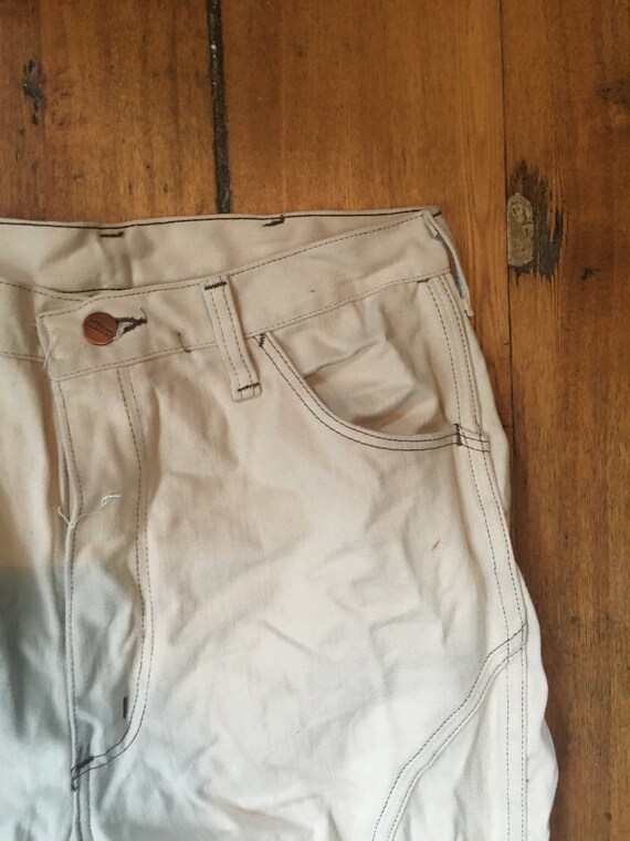 Wrangler vintage deadstock brush cotton bellbotto… - image 8