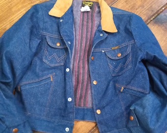 90s Wrangler Brushpopper Vintage Jacket - Etsy