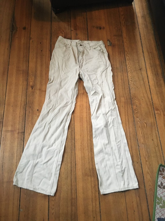 Wrangler vintage deadstock brush cotton bellbotto… - image 5