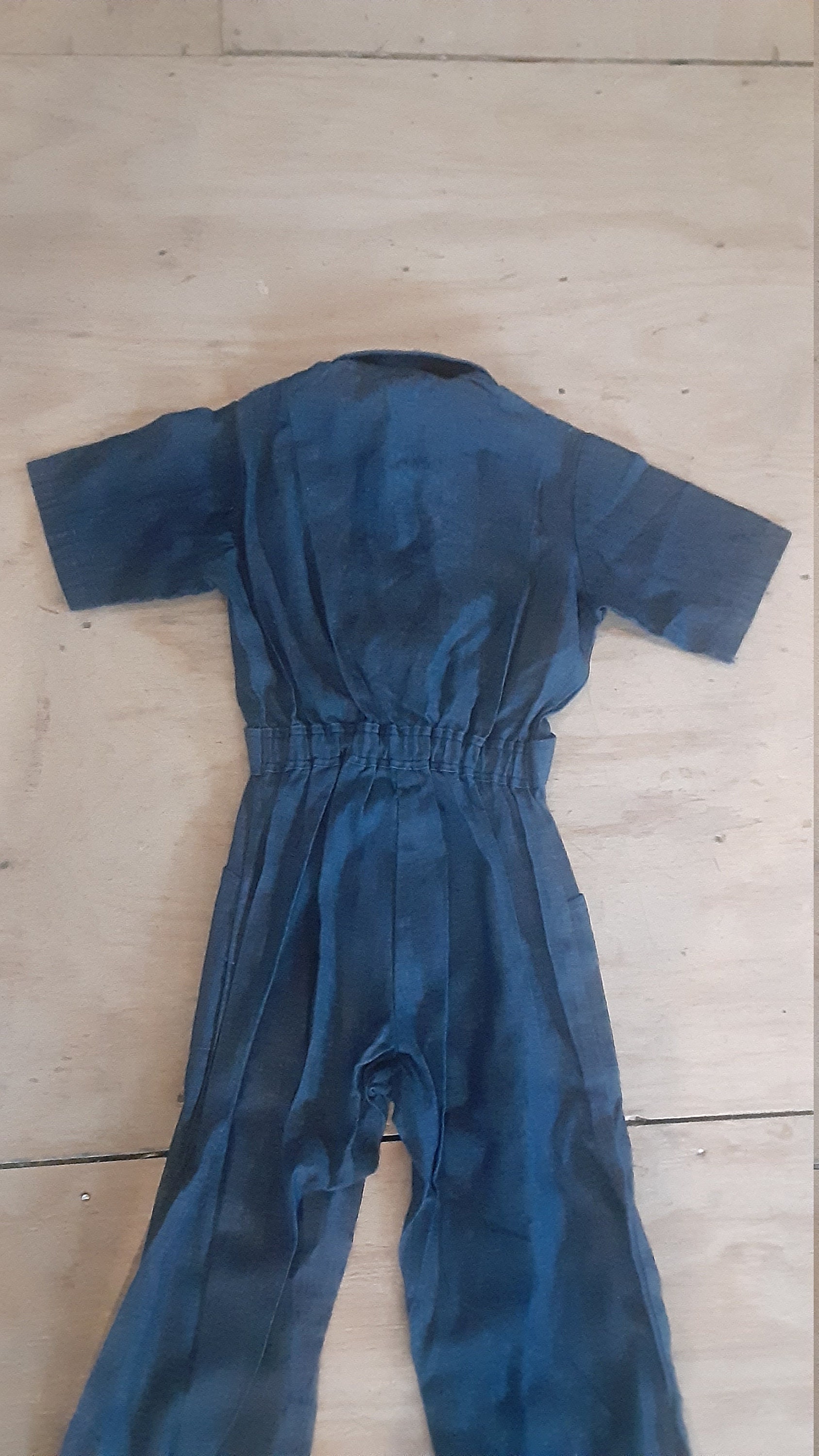 【60s】Wrangler denim coveralls deadstock Wrangler Deadstock Vintage Coverall Overall Jean Pant Denim