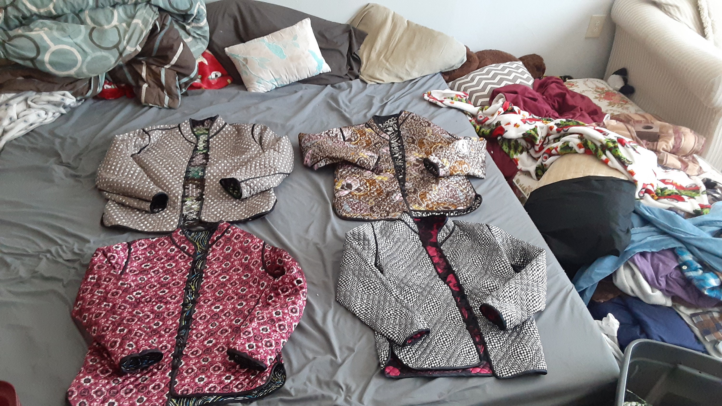古着　ヴィンテージ　ジャケット　sacred threads Sacred Threads Reversible Women's Exotic Asian Jacket