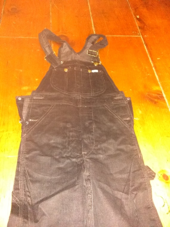 Lee Deadstock bib overalls jean corduroy painter … - image 3