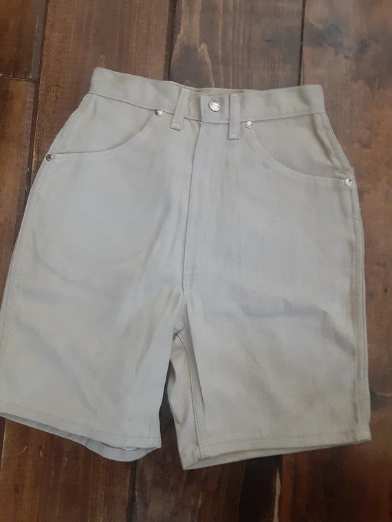 Short Jean Wrangler Blue Bell Des Années 1960, Sanforized, Made In USA - Neuf Avec étiquettes, Taille Petite