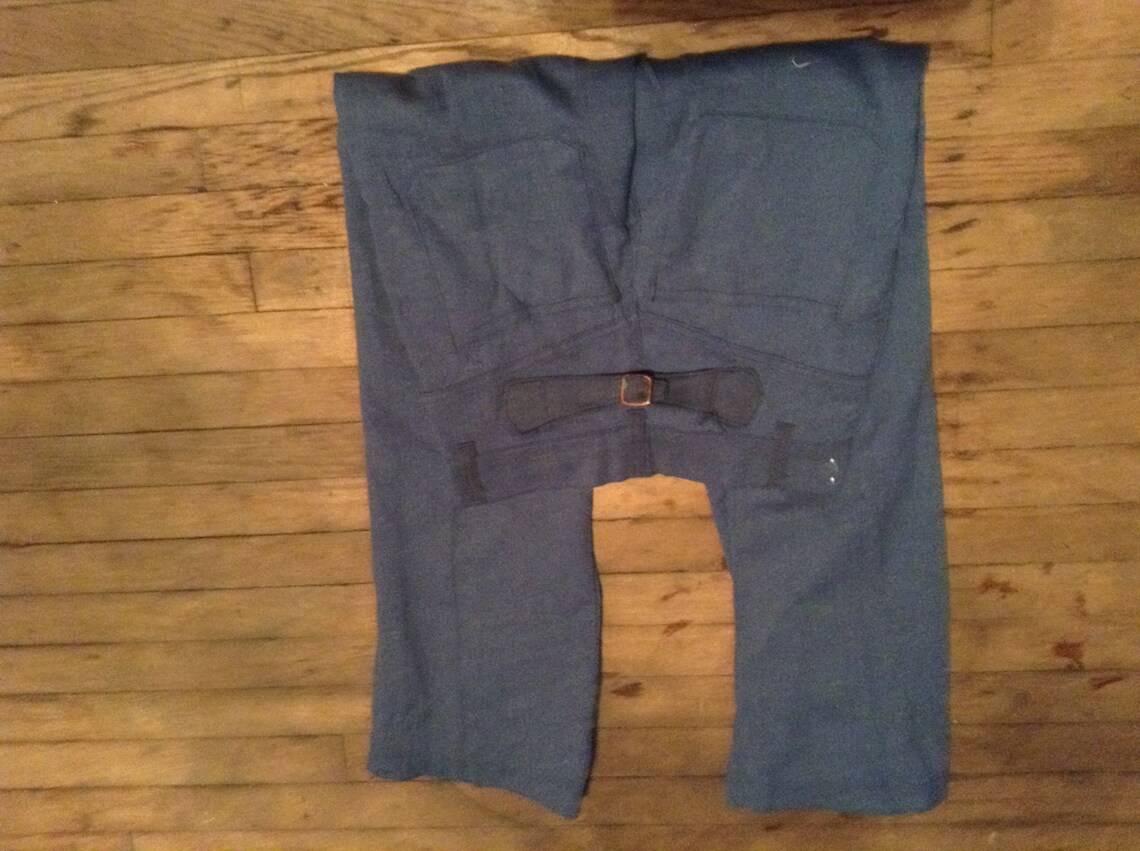 Vintage buckle back pants 1970s perm press men's deadstock Etsy