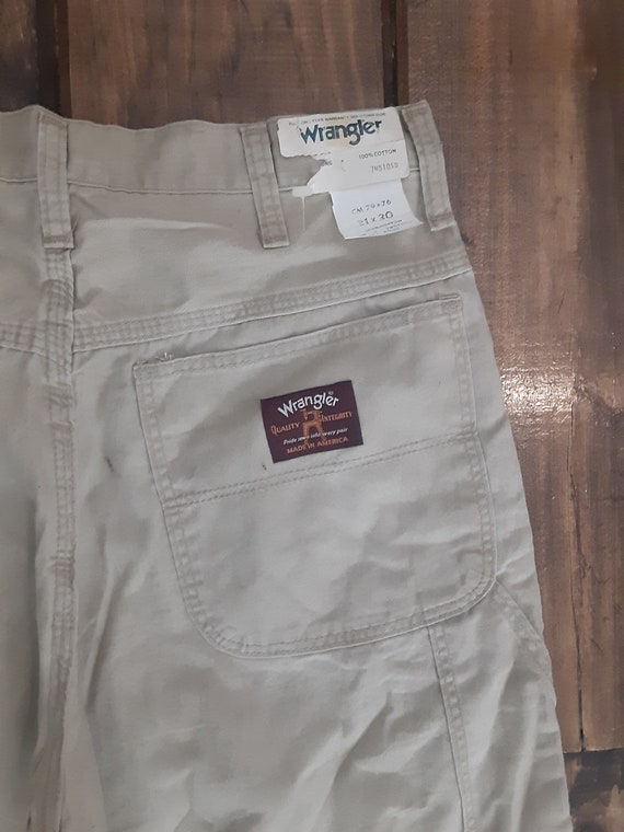 Wrangler HERO Denim Painter Shorts, Men's, Size W31 cotton navy blue type Vintage Second Hand